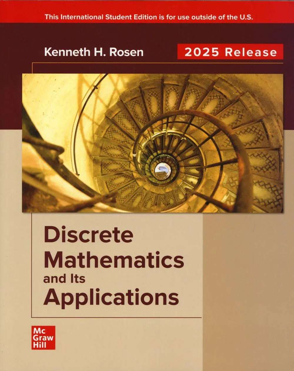 Cover: 9781266191541 | Discrete Mathematics and Its Applications: 2025 Release ISE | Rosen
