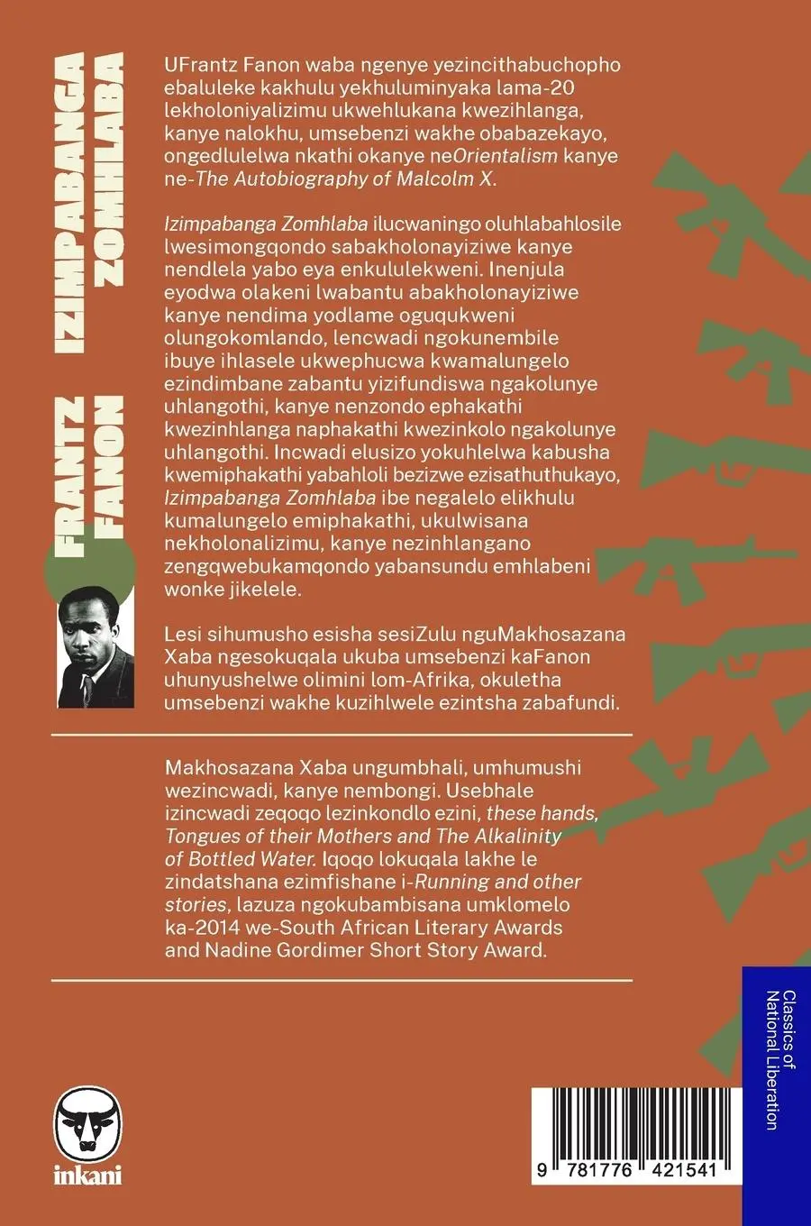 Rückseite: 9781776421541 | Izimpabanga Zomhlaba | Frantz Fanon | Taschenbuch | ? | 2024
