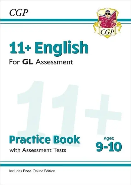 Cover: 9781789081541 | 11+ GL English Practice Book &amp; Assessment Tests - Ages 9-10 (with...