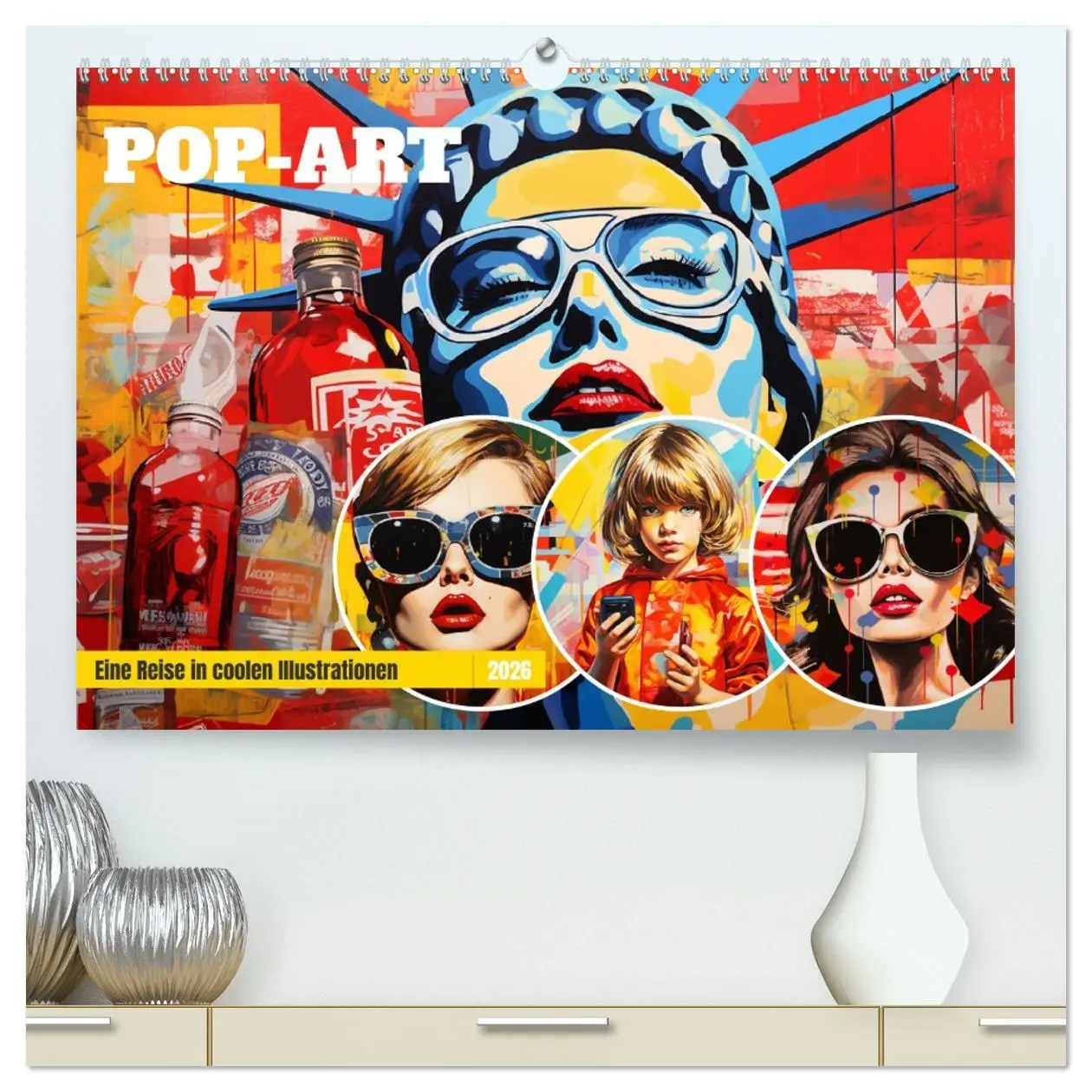 Cover: 9783457511541 | Pop-Art. Eine Reise in coolen Illustrationen (hochwertiger Premium...
