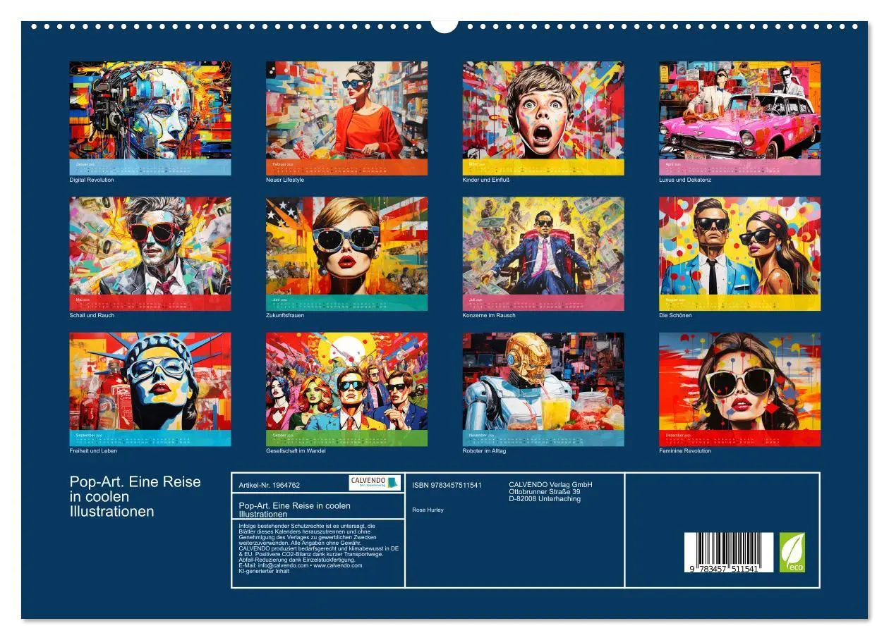 Bild: 9783457511541 | Pop-Art. Eine Reise in coolen Illustrationen (hochwertiger Premium...