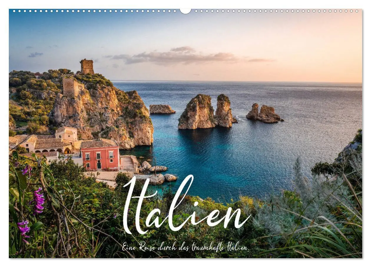 Cover: 9783457681541 | Italien - Eine Reise durch das traumhafte Italien. (Wandkalender...