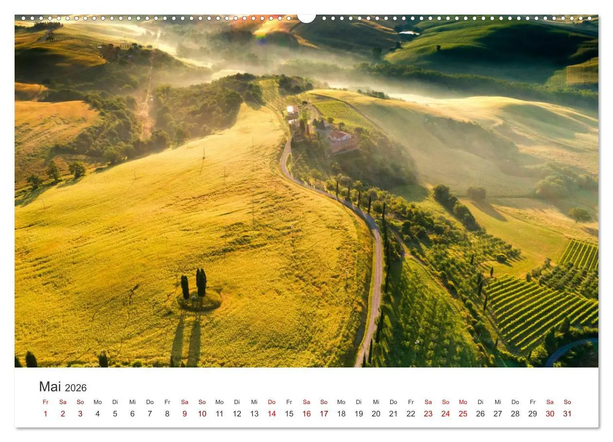 Bild: 9783457681541 | Italien - Eine Reise durch das traumhafte Italien. (Wandkalender...