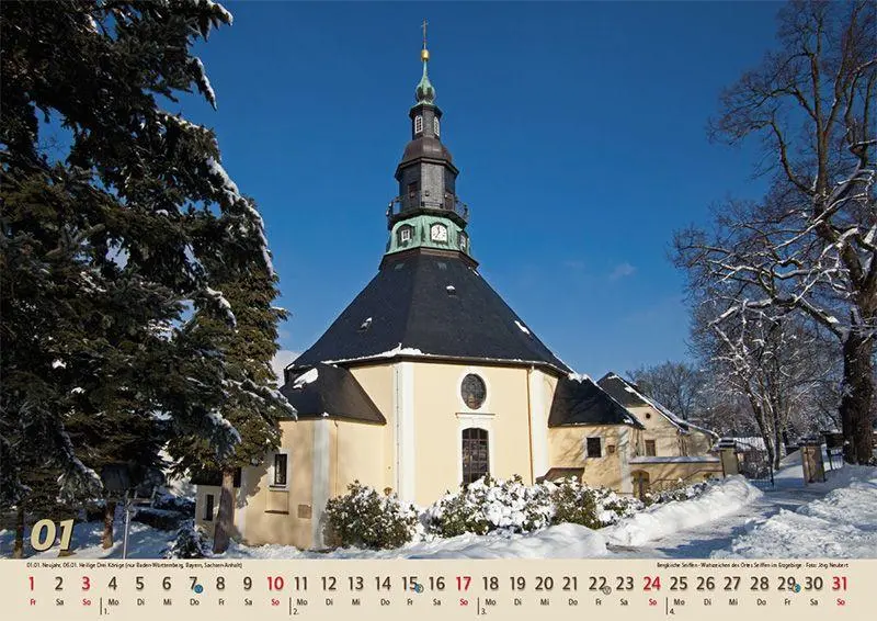 Bild: 9783957561541 | Glanzlichter Sachsen 2027 | Jörg Neubert | Kalender | Deutsch | 2027
