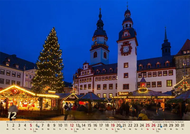 Bild: 9783957561541 | Glanzlichter Sachsen 2027 | Jörg Neubert | Kalender | Deutsch | 2027