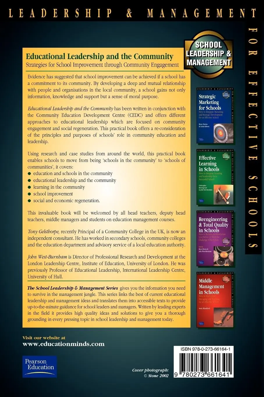 Rückseite: 9780273661641 | Educational Leadership and the Community | John West-Burnham (u. a.)