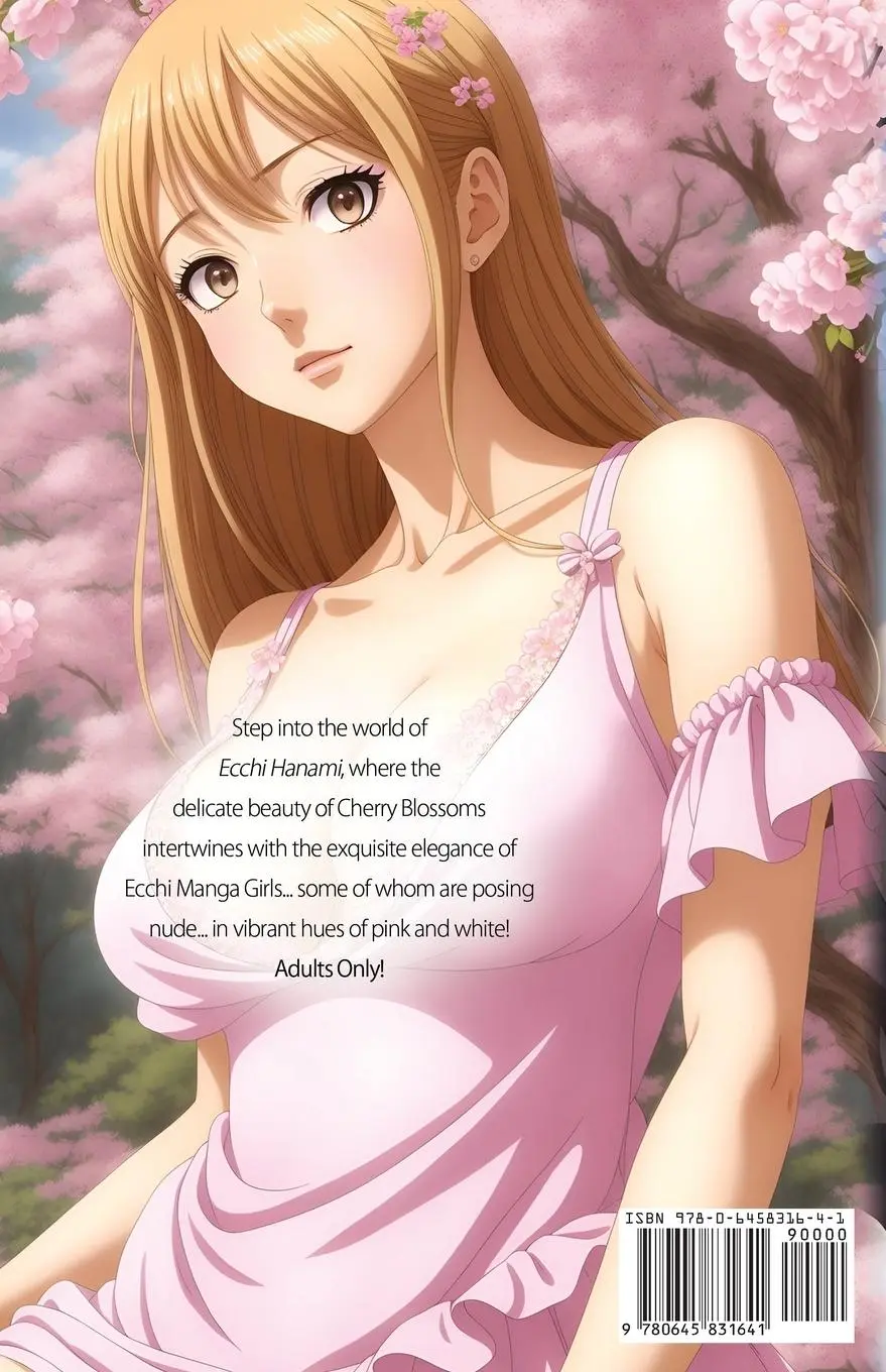Rückseite: 9780645831641 | Cherry Bosoms | Ecchi Hanami - Erotic Manga - 18+ | Samika Sakura