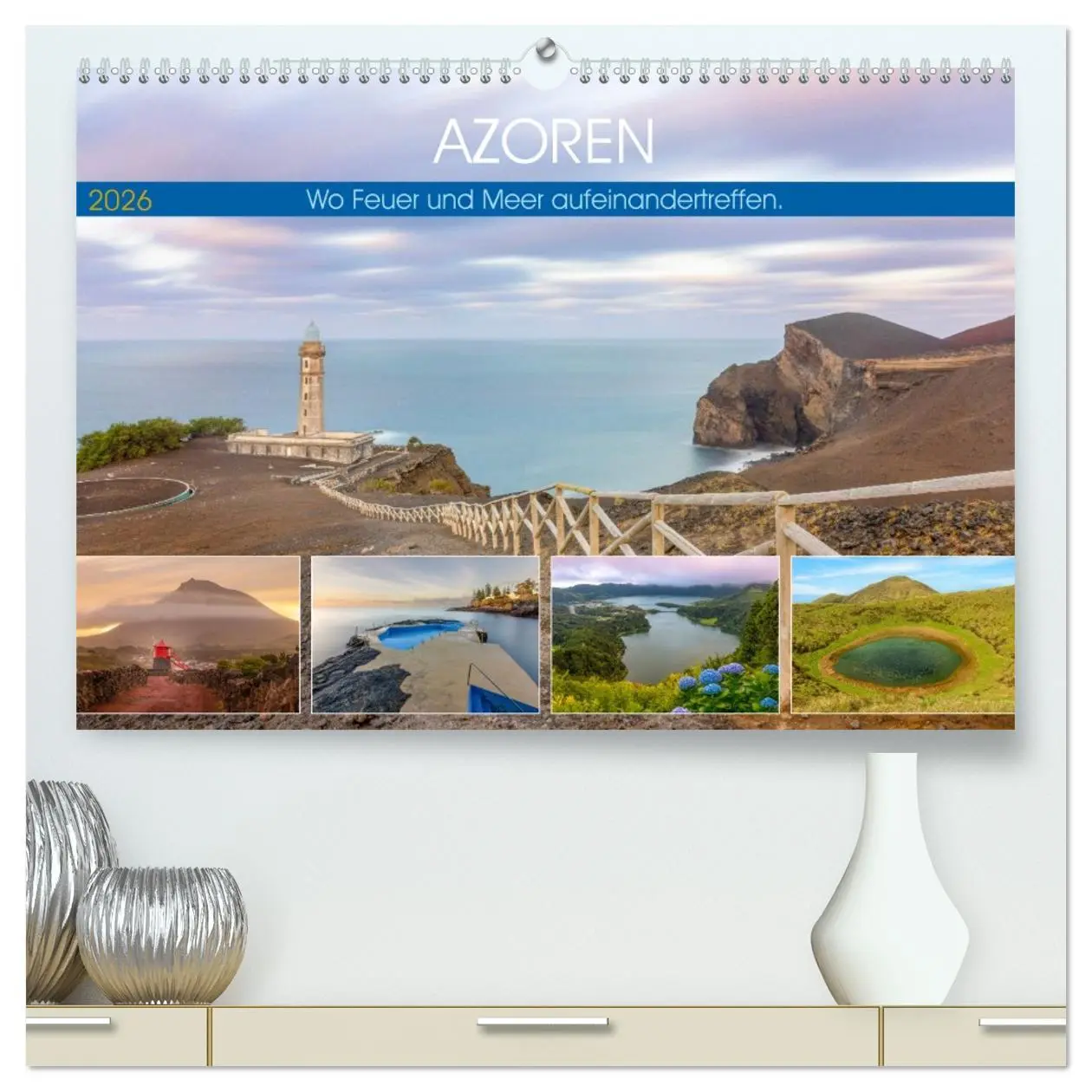 Cover: 9783457291641 | Azoren, Wo Feuer und Meer aufeinandertreffen. (hochwertiger Premium...