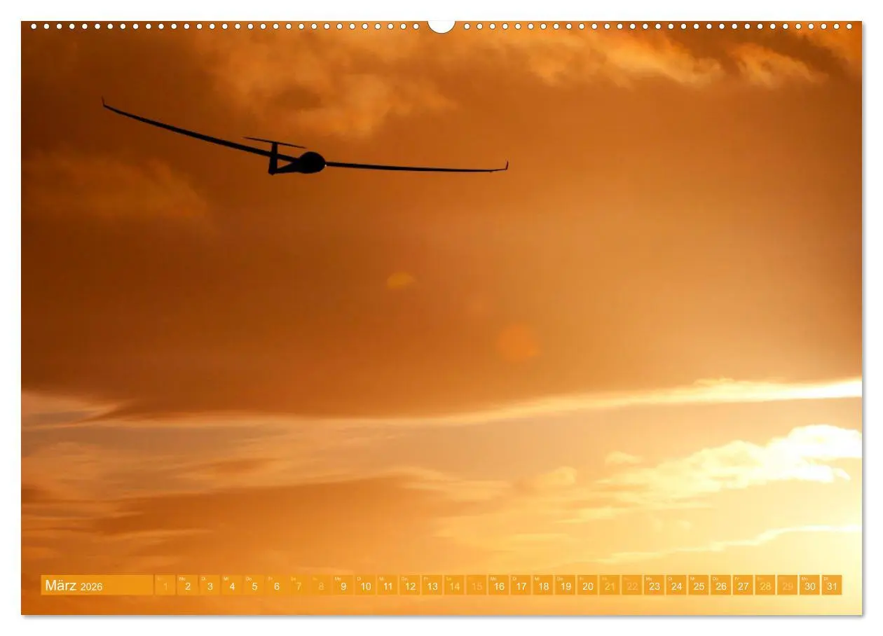 Bild: 9783457501641 | Meister in der Schwebe: Segelflugzeuge (Wandkalender 2026 DIN A2...