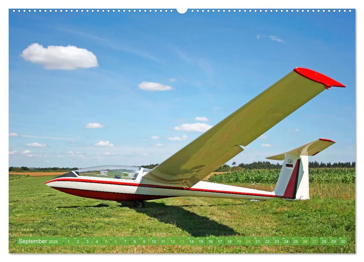 Bild: 9783457501641 | Meister in der Schwebe: Segelflugzeuge (Wandkalender 2026 DIN A2...