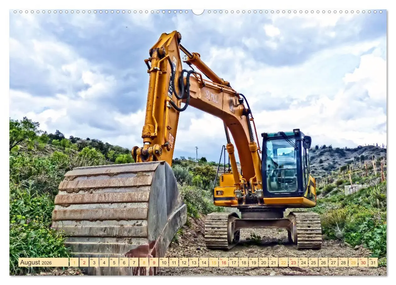 Bild: 9783457741641 | Bagger - kraftvolle Arbeitsmaschinen (hochwertiger Premium...