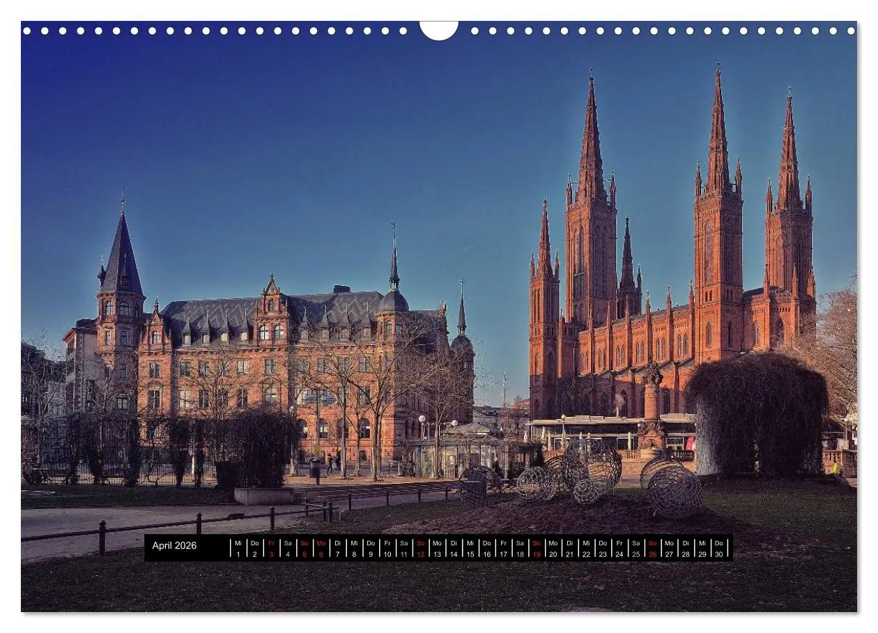 Bild: 9783516071641 | Wiesbaden - Inside (Wandkalender 2026 DIN A3 quer), CALVENDO...