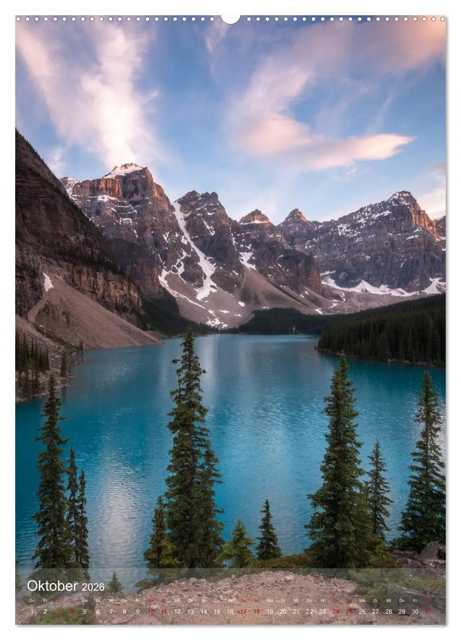 Bild: 9783516381641 | Die kanadischen Rockies (hochwertiger Premium Wandkalender 2026 DIN...