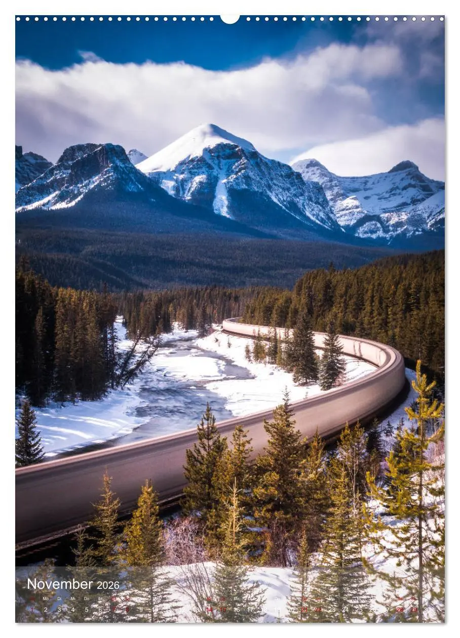 Bild: 9783516381641 | Die kanadischen Rockies (hochwertiger Premium Wandkalender 2026 DIN...