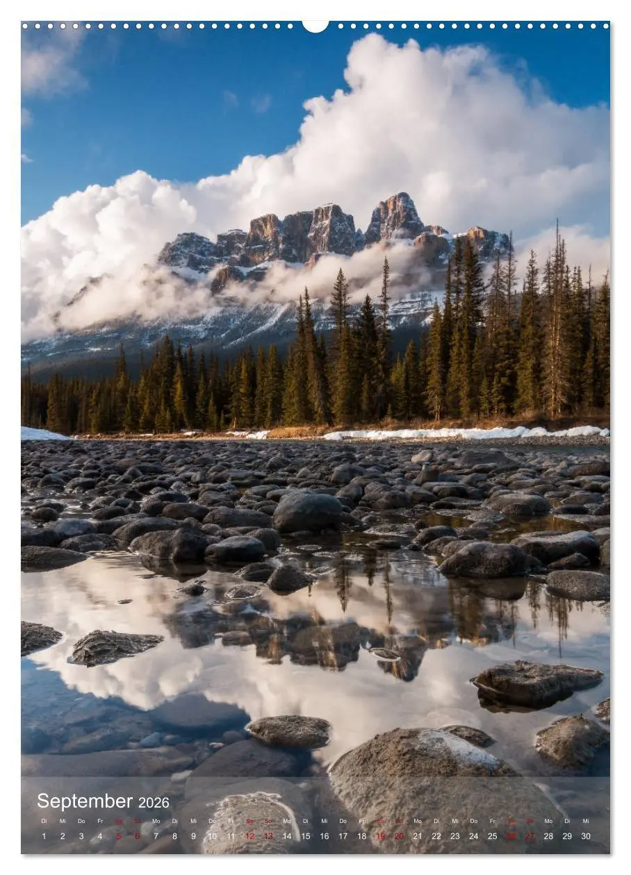 Bild: 9783516381641 | Die kanadischen Rockies (hochwertiger Premium Wandkalender 2026 DIN...