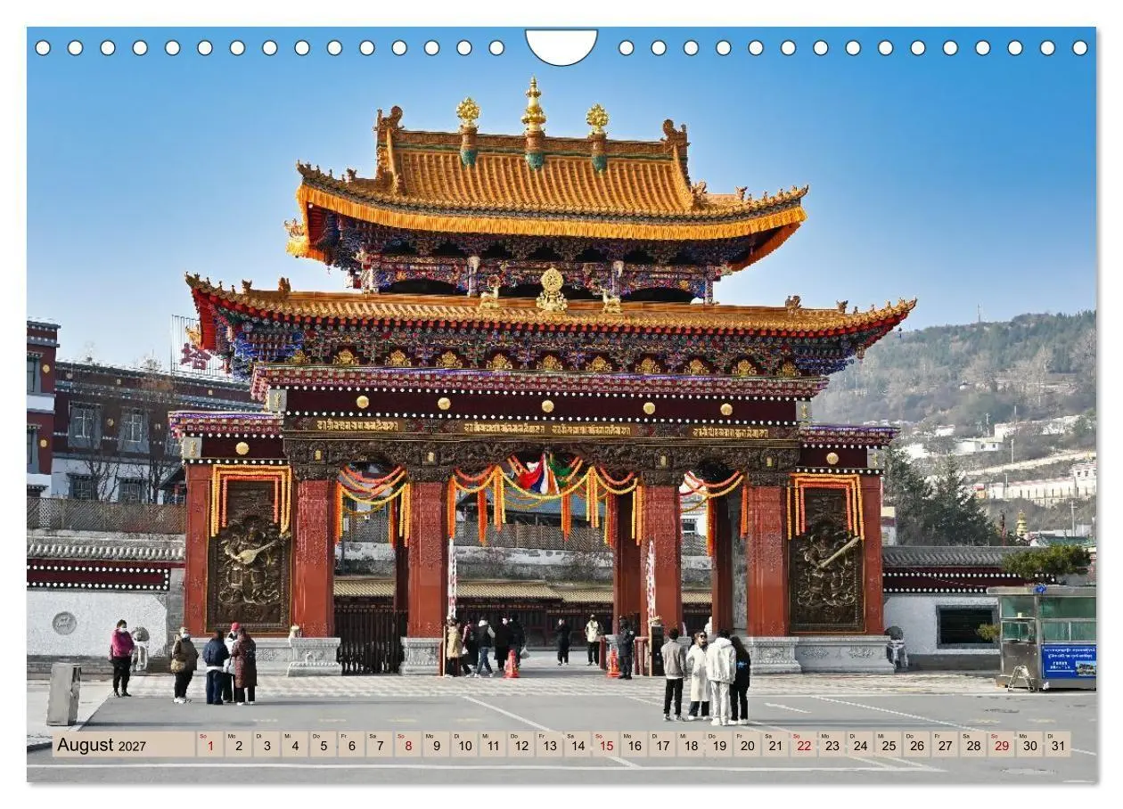 Bild: 9783516761641 | Erlebnis China (Wandkalender 2027 DIN A4 quer), CALVENDO...
