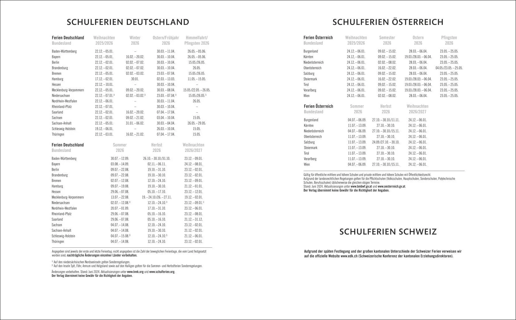 Bild: 9783756411641 | Kombitimer schwarz groß 2026 | Heye | Kalender | Bürokalender Heye