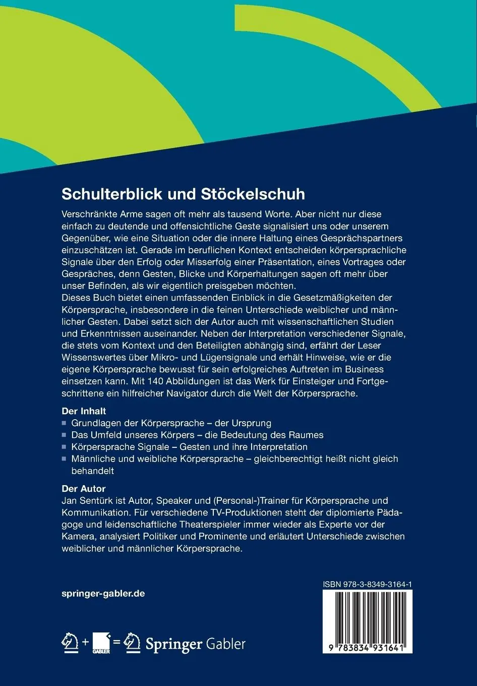 Rückseite: 9783834931641 | Schulterblick und Stöckelschuh | Jan Sentürk | Taschenbuch | xii