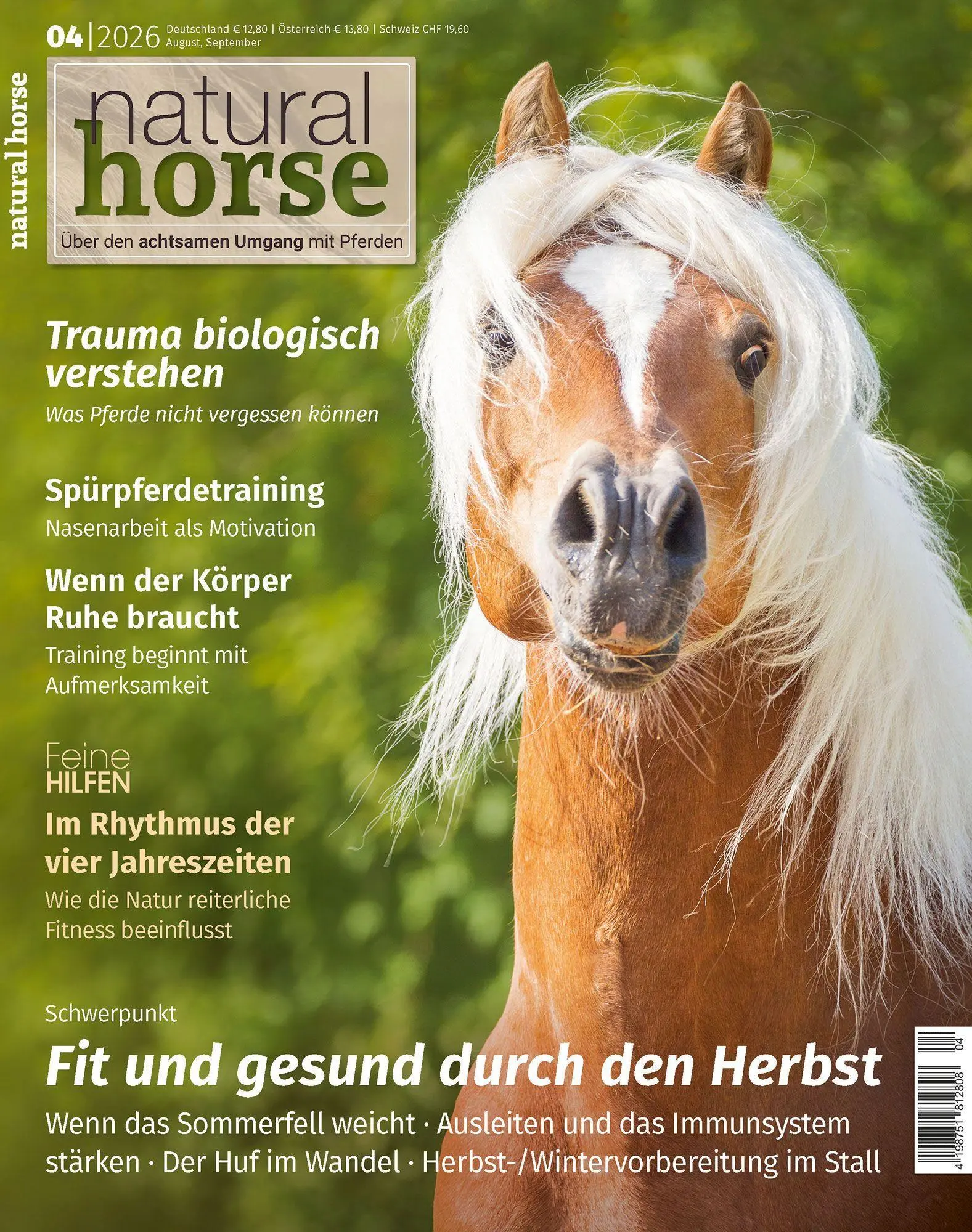 Cover: 9783958471641 | Natural Horse 64/4-26 | Fit und gesund in den Herbst | Martina Kiss