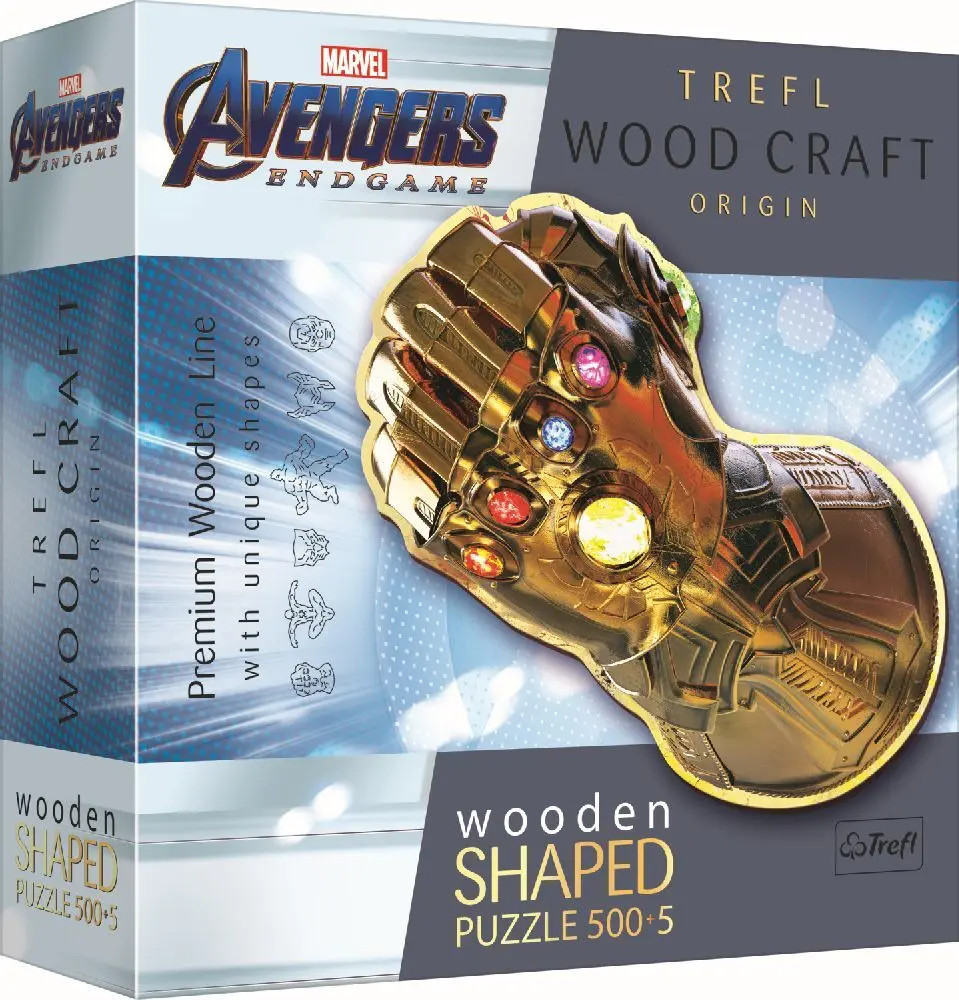 Cover: 5900511201741 | Holz Puzzle Sonderform 500 + 5 - Avengers | Spiel | Kartonage | 20174