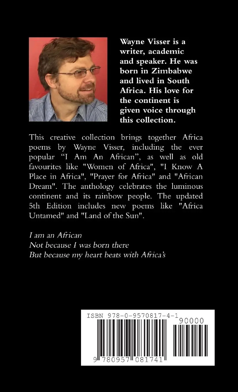 Rückseite: 9780957081741 | I Am An African | Wayne Visser | Taschenbuch | Englisch | 2012