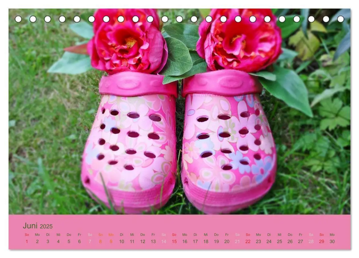 Bild: 9783435641741 | Schuhe - Schritt für Schritt durch das Jahr (Tischkalender 2025 DIN...
