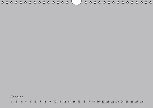 Bild: 9783660441741 | Geburtstags - Bastelkalender - Grau (Wandkalender immerwährend DIN...
