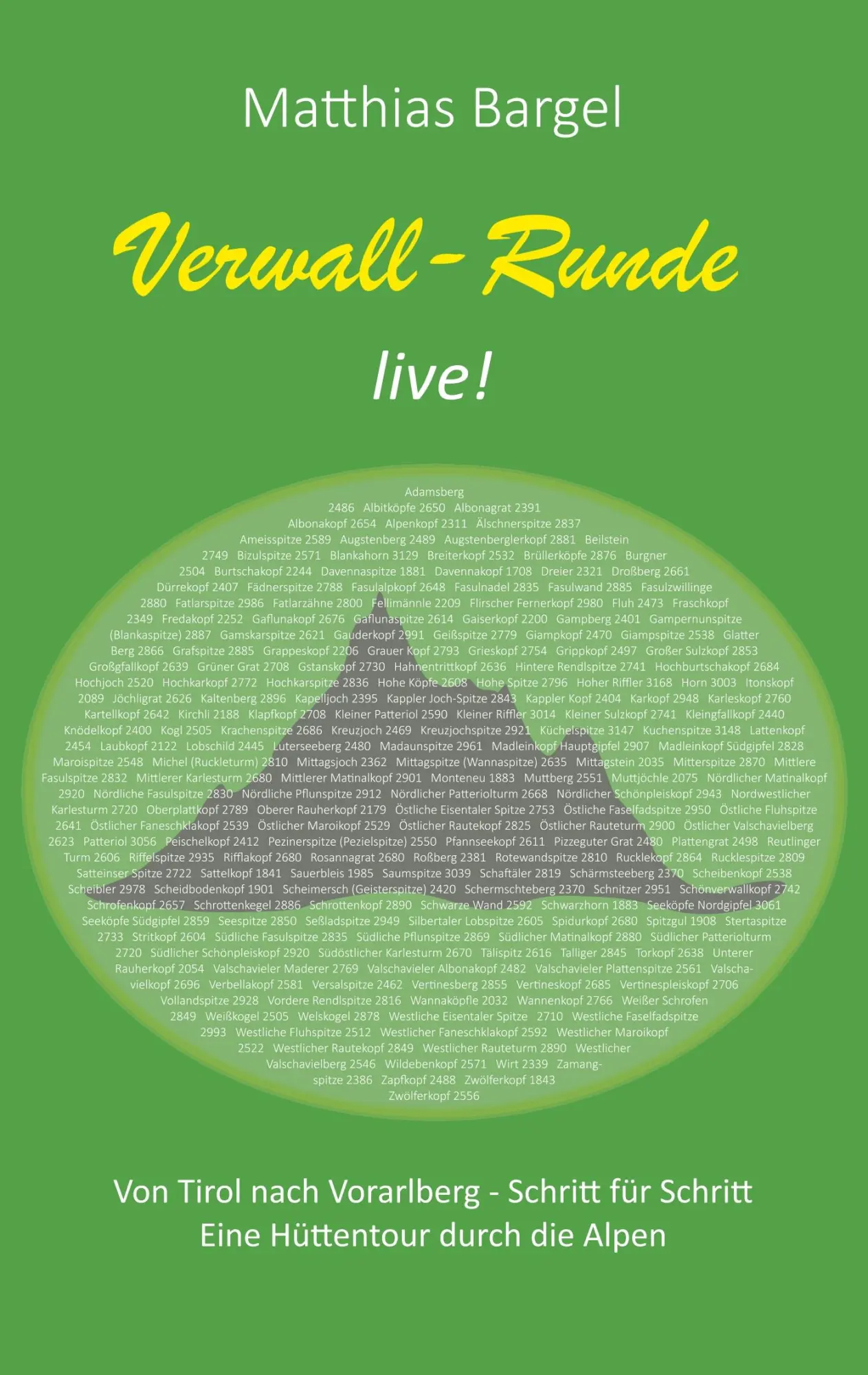 Cover: 9783751901741 | Verwall-Runde live! | Matthias Bargel | Taschenbuch | 88 S. | Deutsch