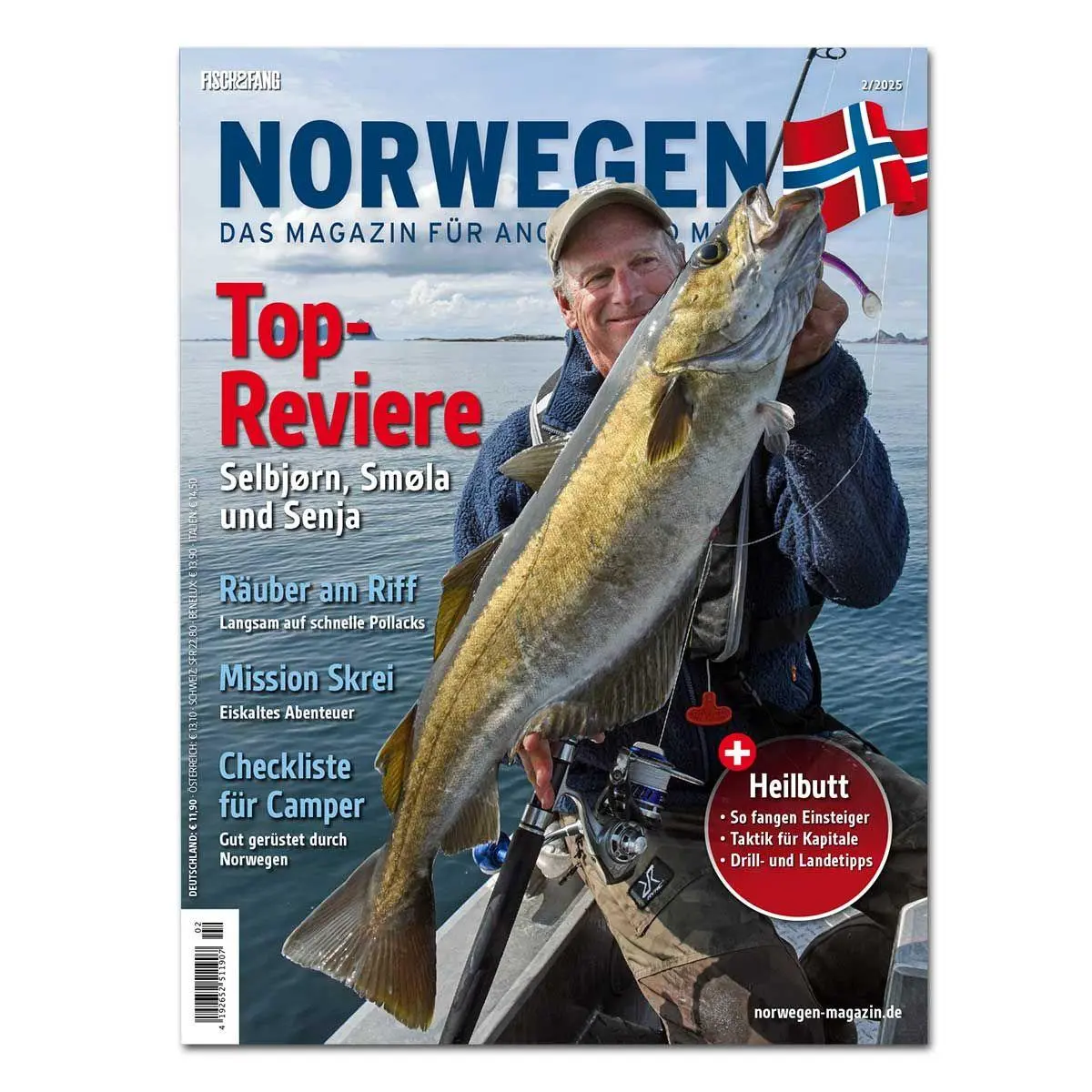 Cover: 9783897151741 | Norwegen-Magazin 2/2025 + DVD | Redaktion FISCH UND FANG | Taschenbuch