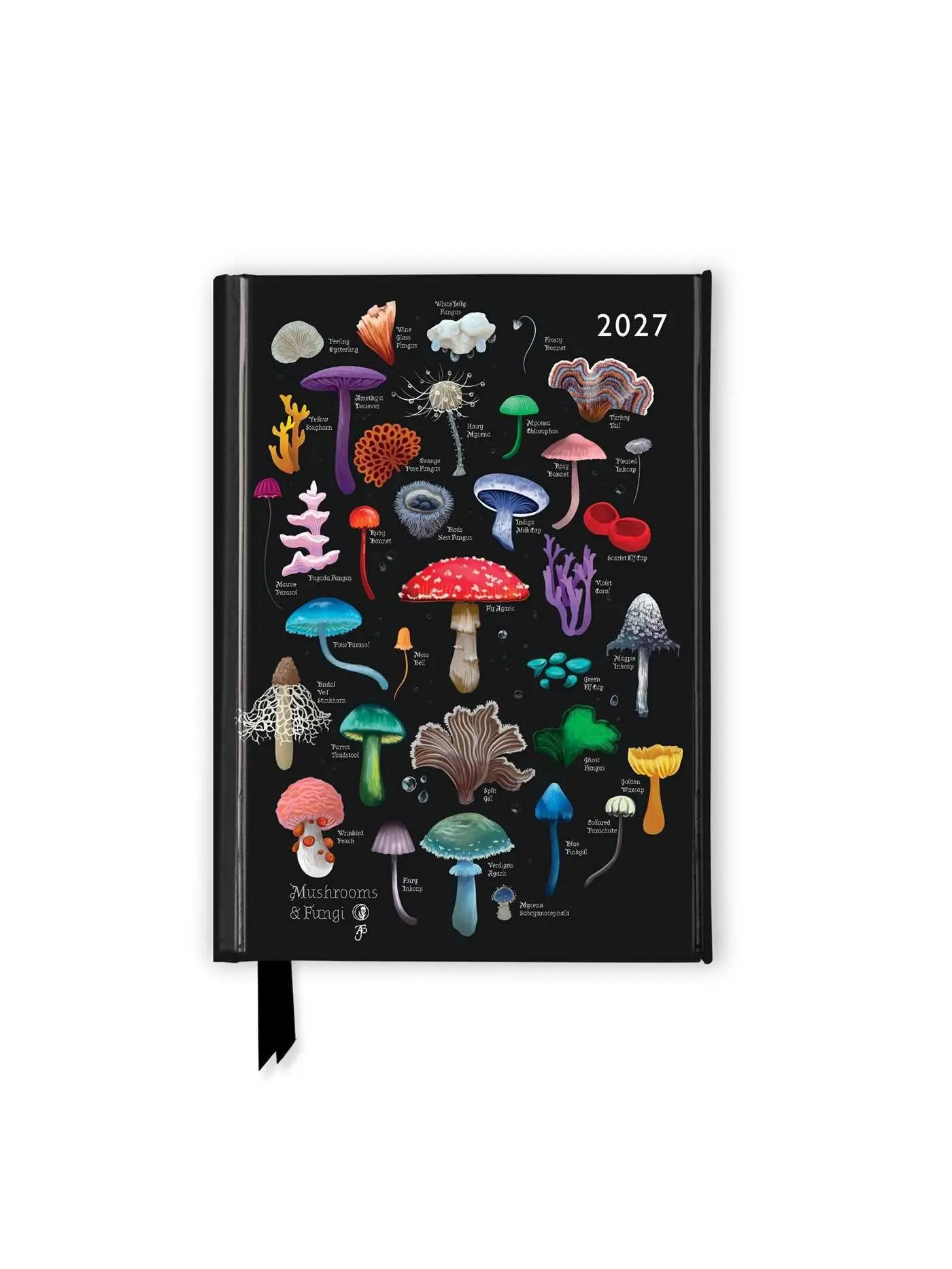 Cover: 9781806941841 | Anna Stead - Champignons und Pilze - Taschenkalender 2027 | Tree Flame