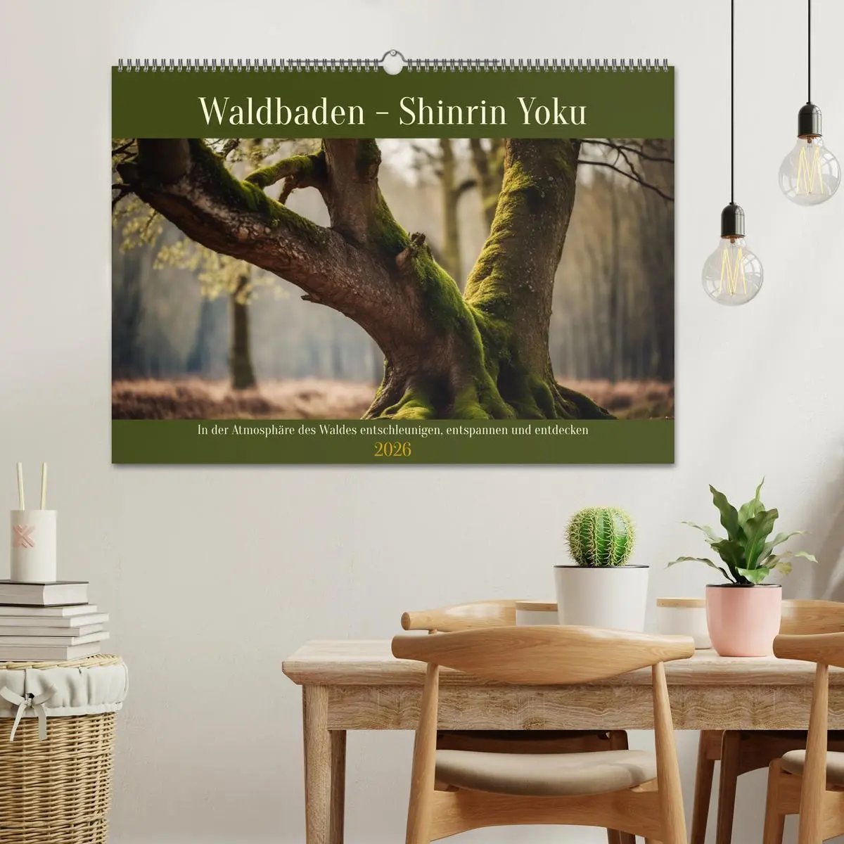 Bild: 9783457411841 | Waldbaden - Shinrin Yoku (Wandkalender 2026 DIN A2 quer), CALVENDO...