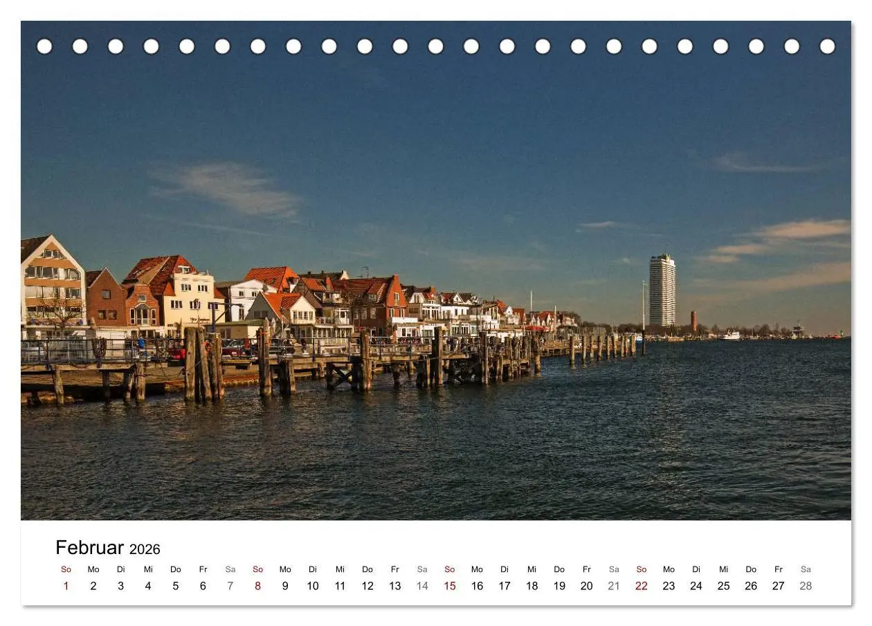 Bild: 9783457891841 | Ostseeheilbad Travemünde - Lübecks schönste Tochter (Tischkalender...