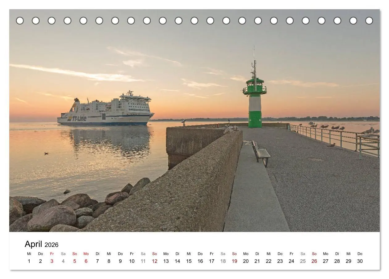 Bild: 9783457891841 | Ostseeheilbad Travemünde - Lübecks schönste Tochter (Tischkalender...