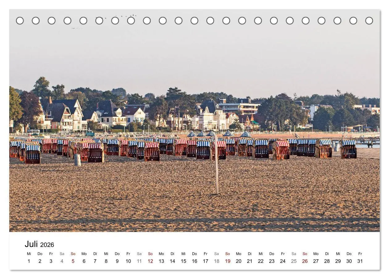 Bild: 9783457891841 | Ostseeheilbad Travemünde - Lübecks schönste Tochter (Tischkalender...