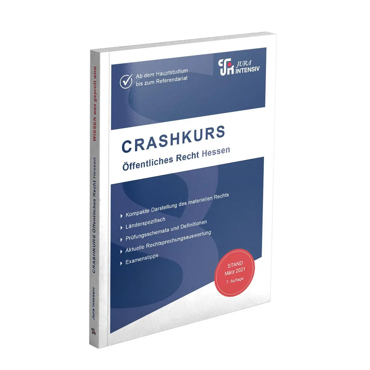 Cover: 9783967121841 | CRASHKURS Öffentliches Recht - Hessen | Dirk Kues | Taschenbuch | 2025