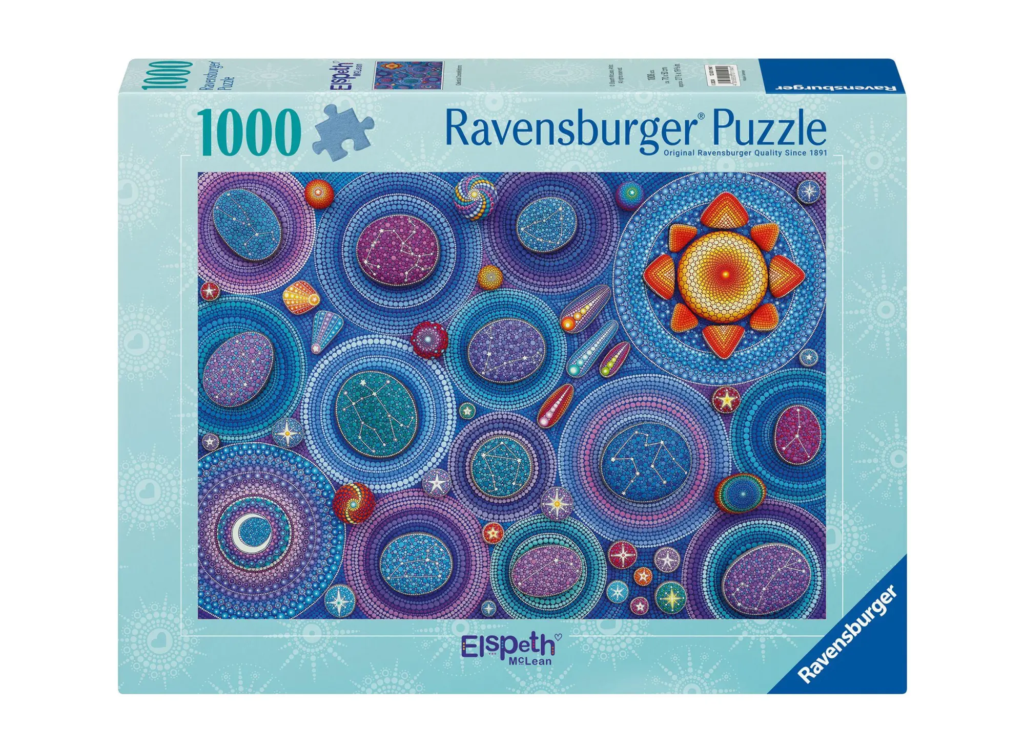Cover: 4005555011941 | Erwachsenenpuzzle 1000 Teile - Elspeth McLean: Sternenbilder | Spiel