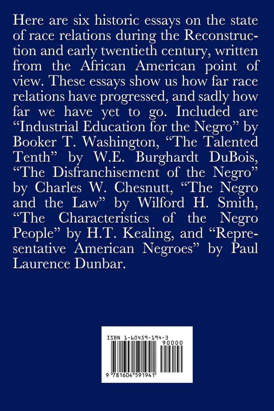 Rückseite: 9781604591941 | The Negro Problem (an African American Heritage Book) | Taschenbuch