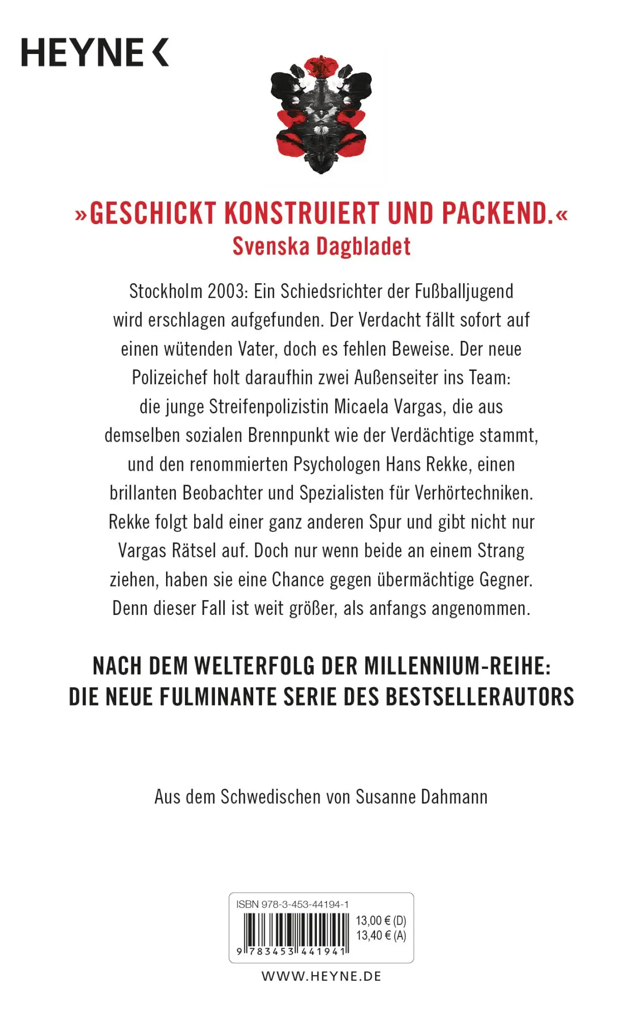 Bild: 9783453441941 | Der Mann aus dem Schatten. | Thriller | David Lagercrantz | Buch