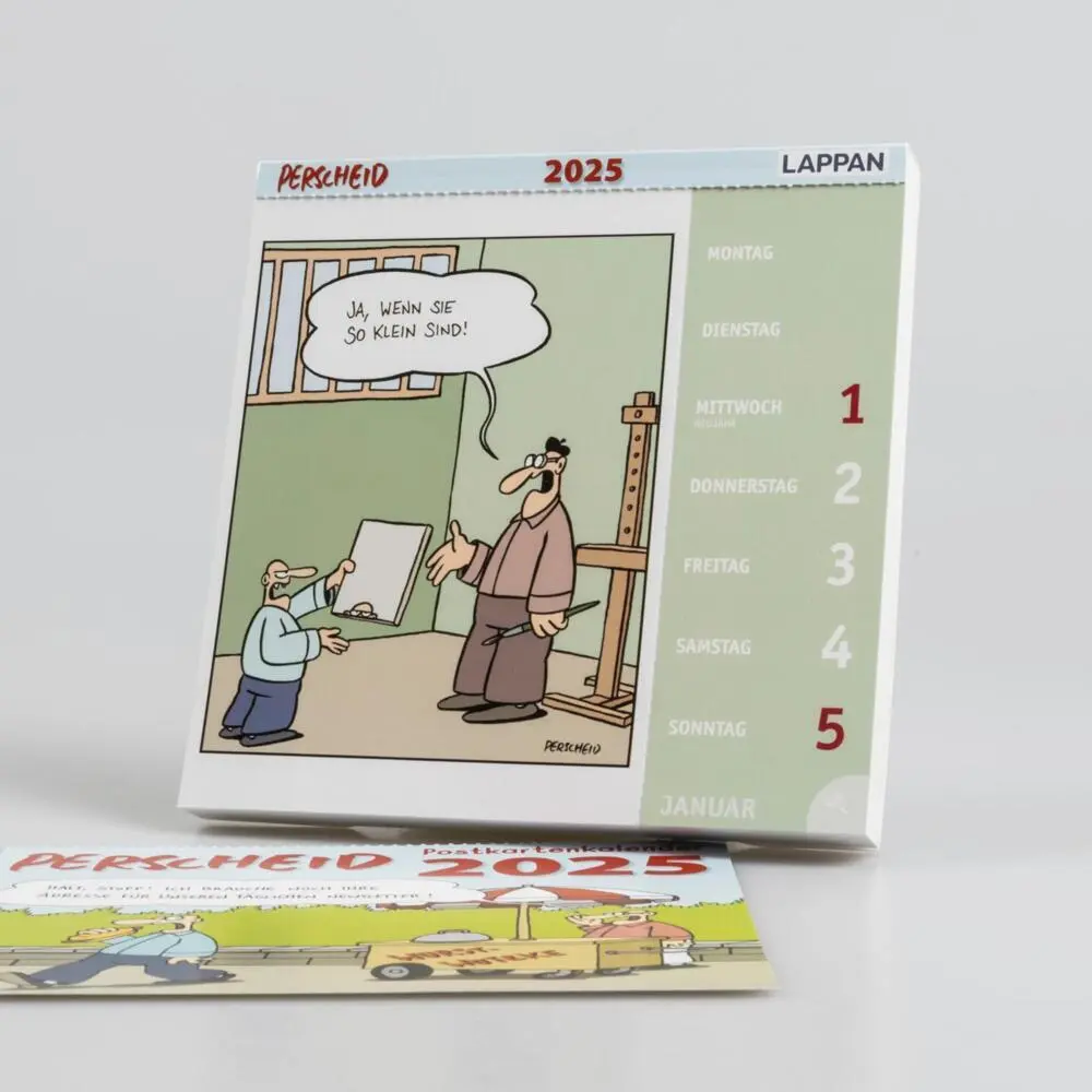Bild: 9783830321941 | Perscheid Postkartenkalender 2025 | Martin Perscheid | Kalender | 2025