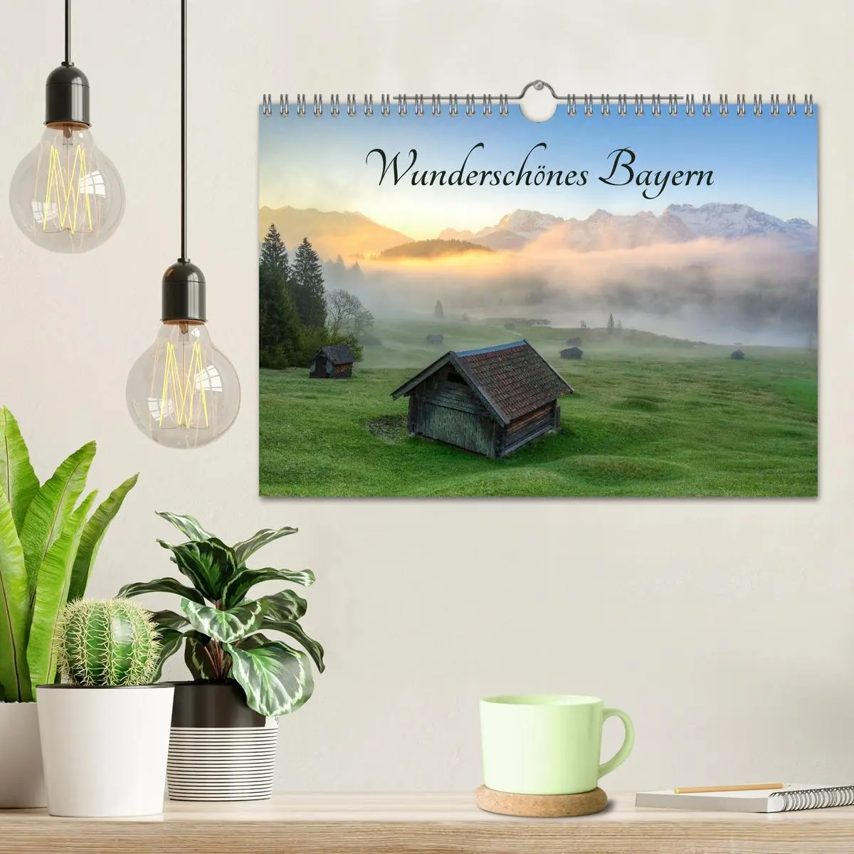 Bild: 9783457772041 | Wunderschönes Bayern (Wandkalender 2026 DIN A4 quer), CALVENDO...