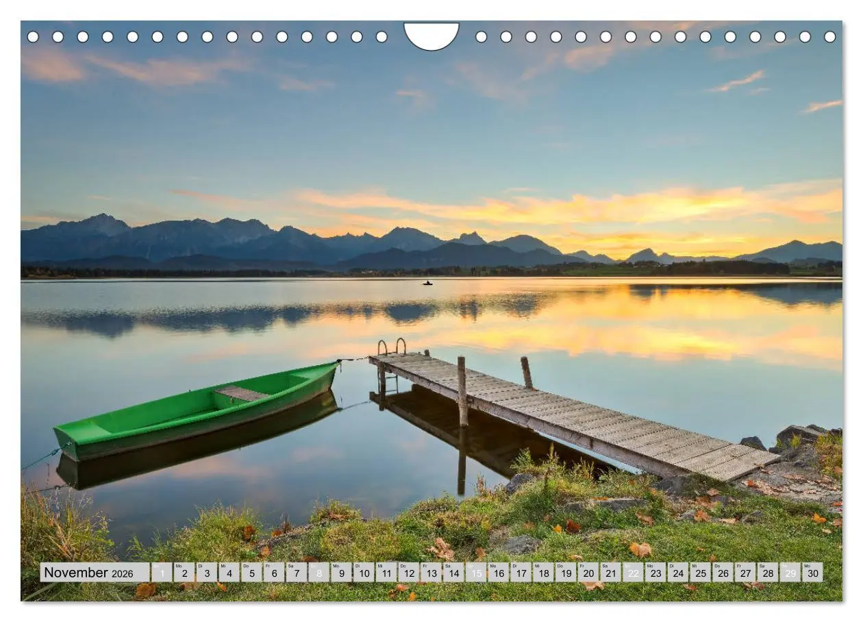 Bild: 9783457772041 | Wunderschönes Bayern (Wandkalender 2026 DIN A4 quer), CALVENDO...