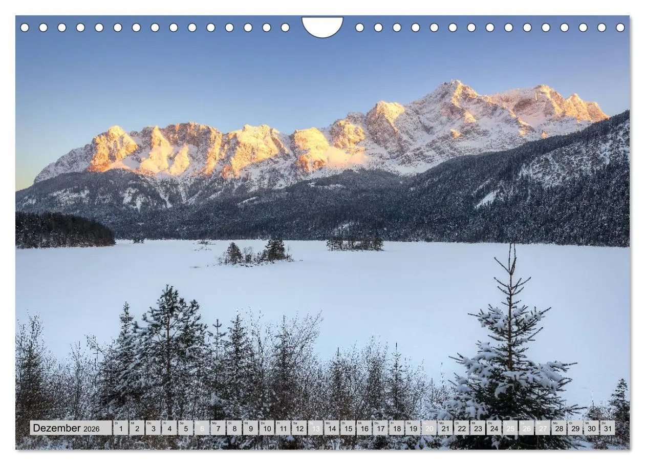 Bild: 9783457772041 | Wunderschönes Bayern (Wandkalender 2026 DIN A4 quer), CALVENDO...