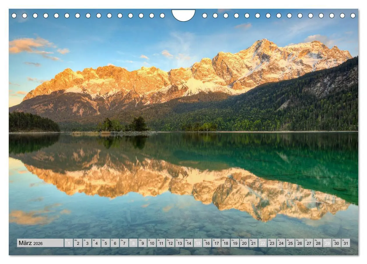 Bild: 9783457772041 | Wunderschönes Bayern (Wandkalender 2026 DIN A4 quer), CALVENDO...