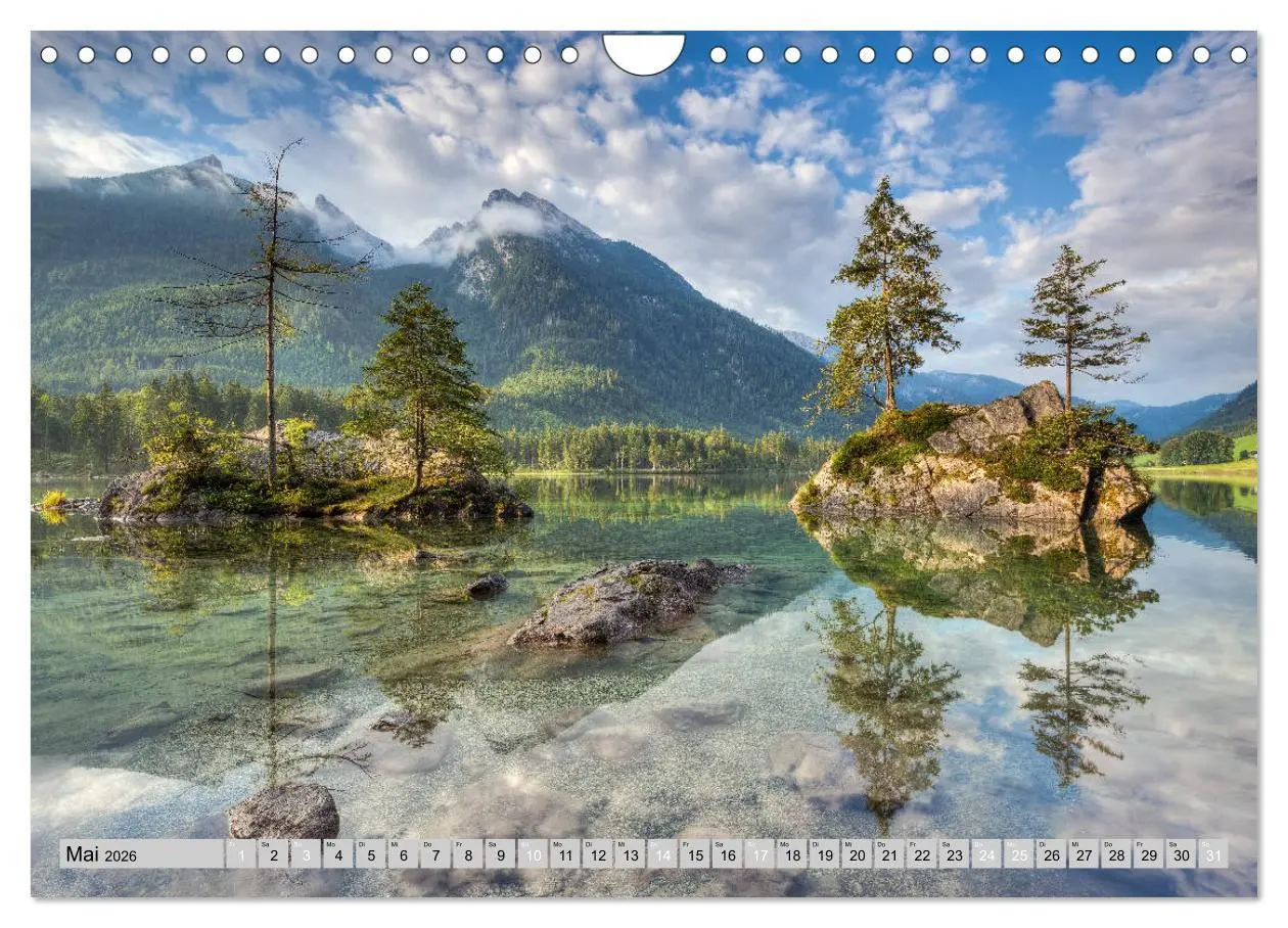 Bild: 9783457772041 | Wunderschönes Bayern (Wandkalender 2026 DIN A4 quer), CALVENDO...