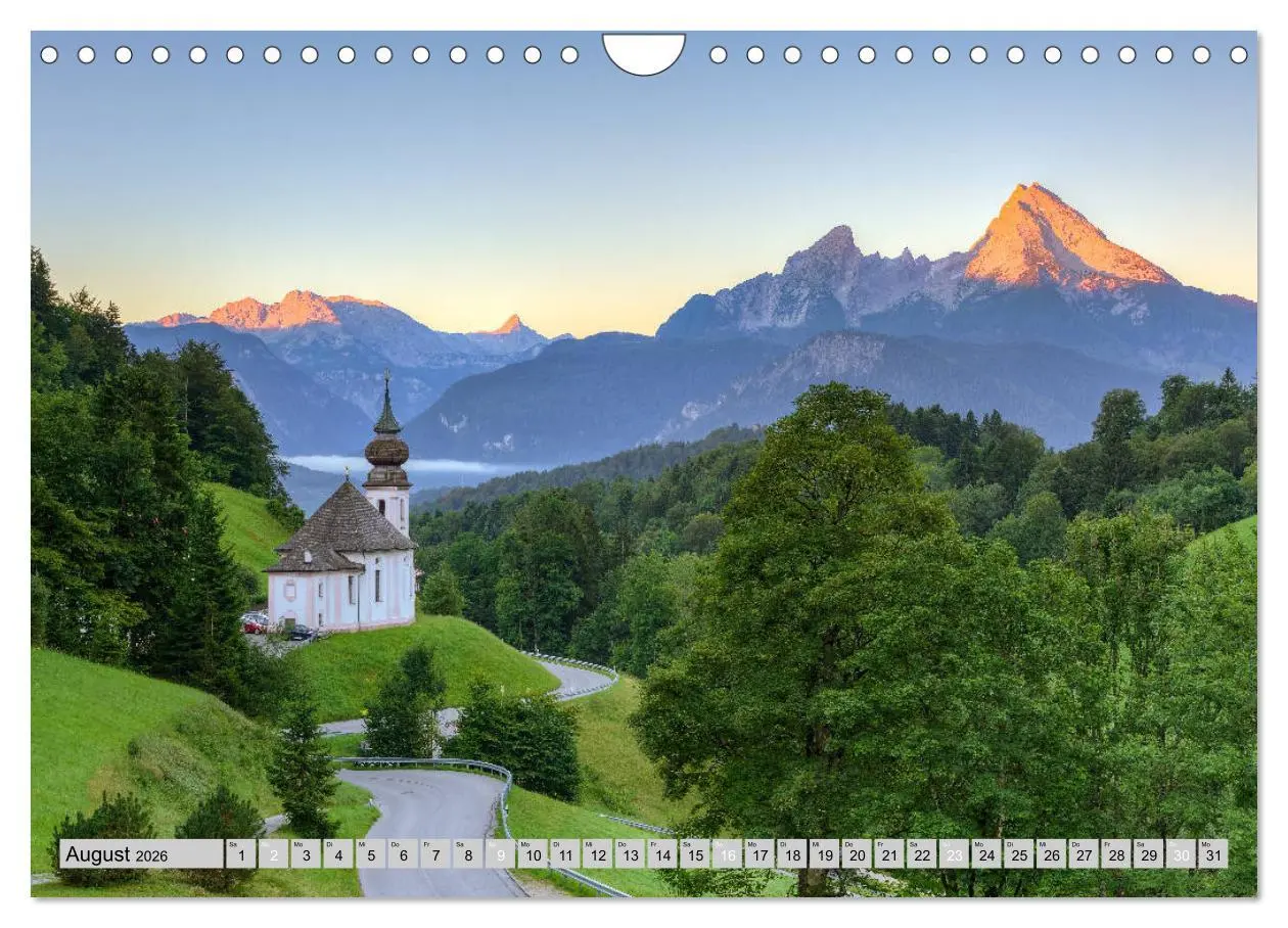 Bild: 9783457772041 | Wunderschönes Bayern (Wandkalender 2026 DIN A4 quer), CALVENDO...