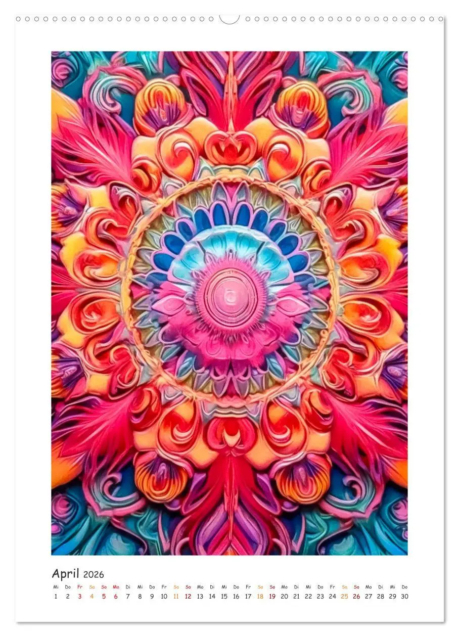 Bild: 9783516312041 | Zauberhafte Mandalas (hochwertiger Premium Wandkalender 2026 DIN A2...