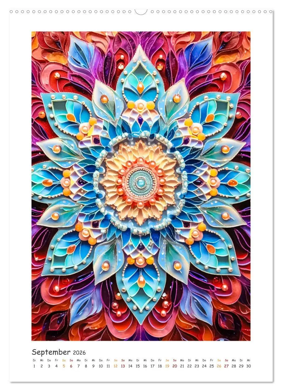 Bild: 9783516312041 | Zauberhafte Mandalas (hochwertiger Premium Wandkalender 2026 DIN A2...