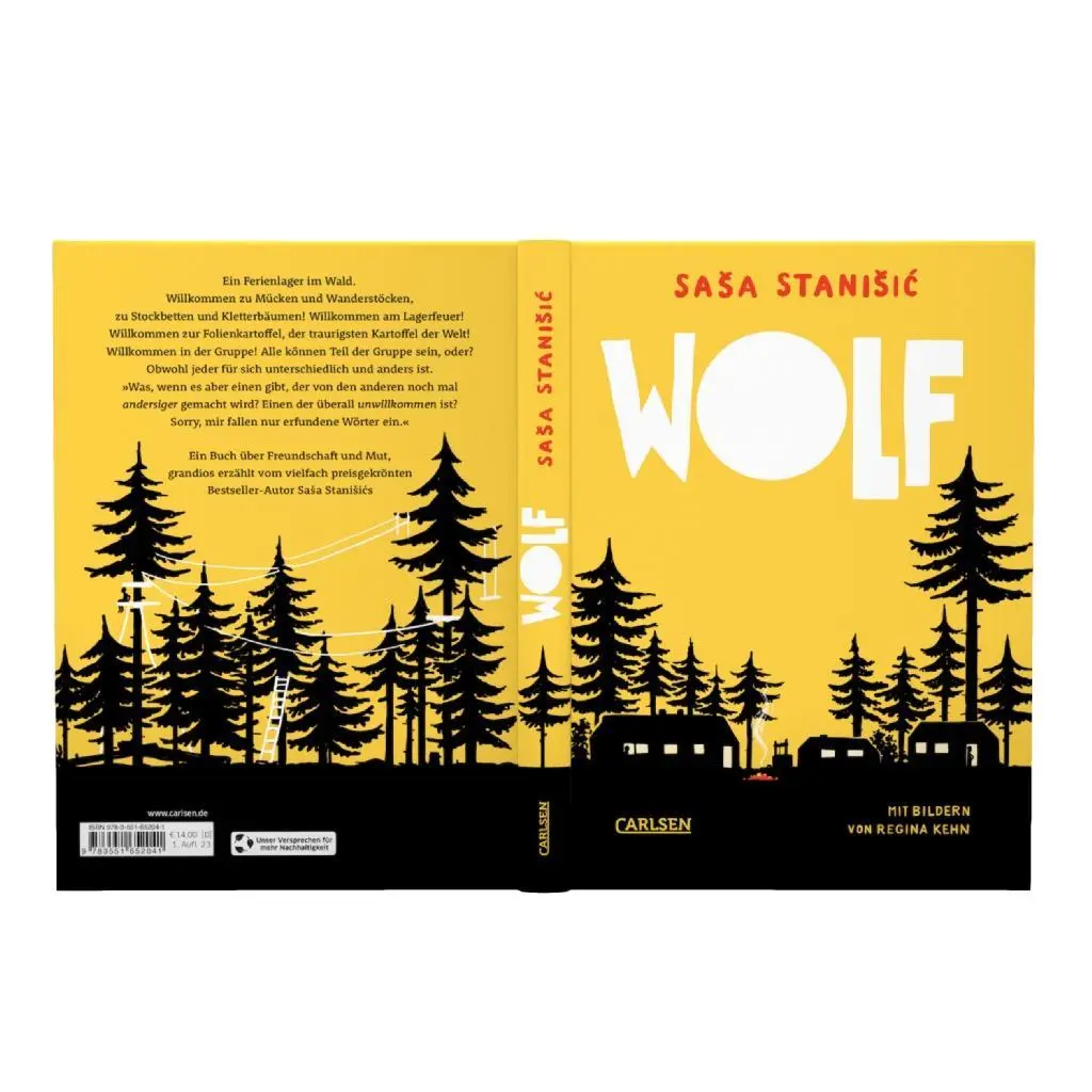 Bild: 9783551652041 | Wolf | Ferienlager im Wald Der erste Kinderroman von Sasa Stanisic