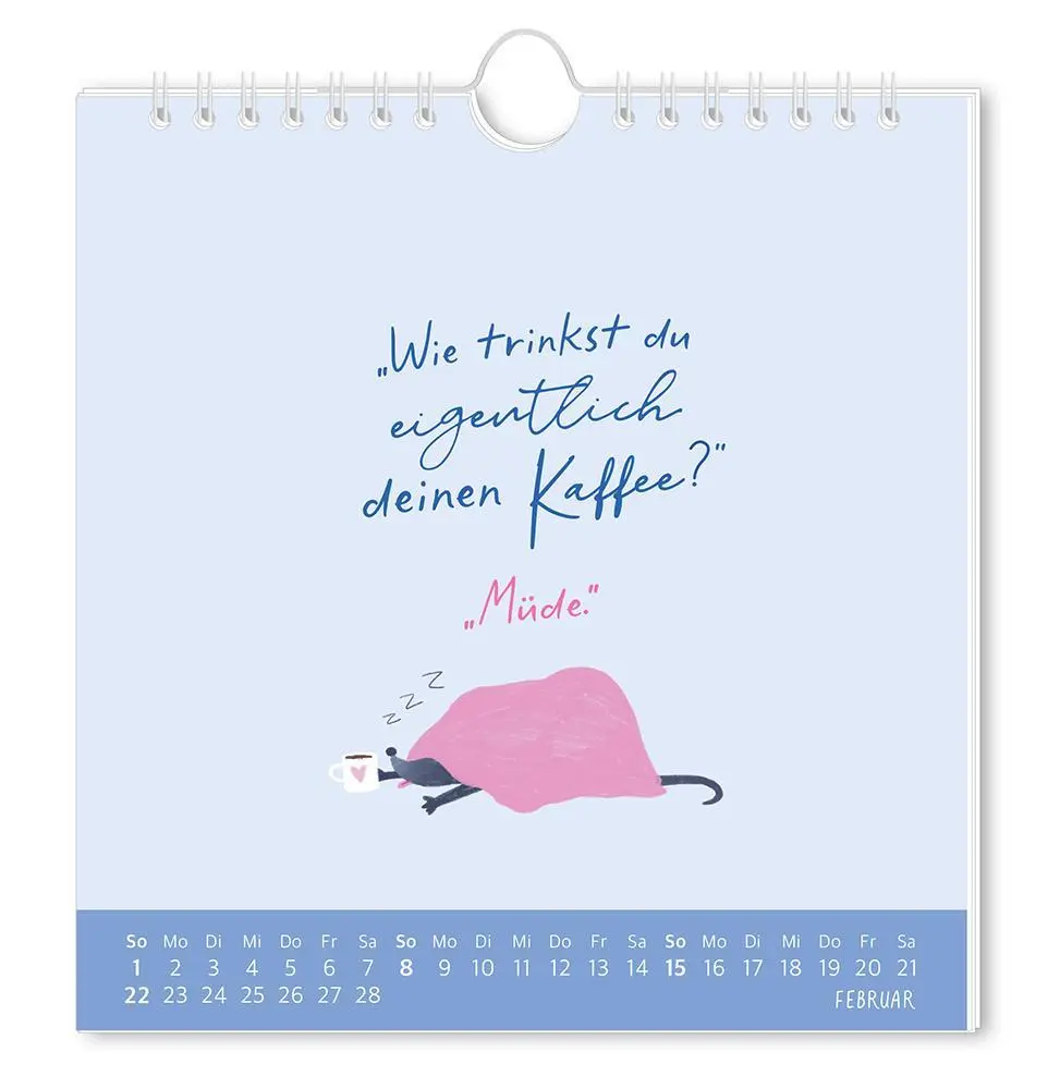 Bild: 9783986362041 | Postkartenkalender 2026 Der frühe Vogel | Postkartenkalender | 12 S.