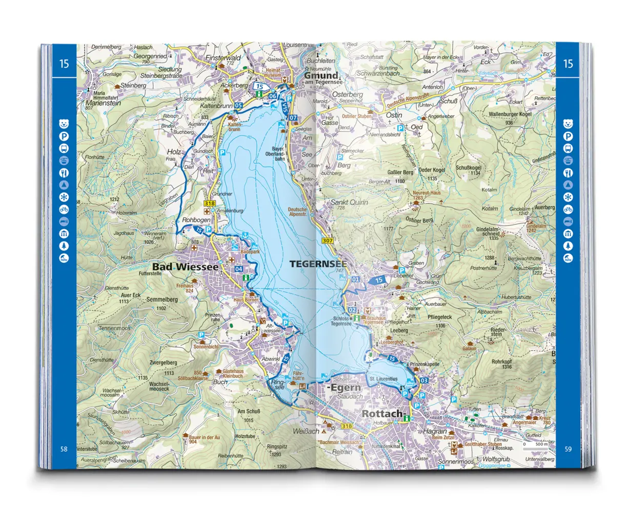 Bild: 9783991212041 | KOMPASS Wanderführer Tegernsee, Schliersee, 55 Touren mit...